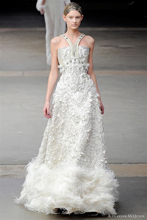 alexander mcqueen bridal collection.